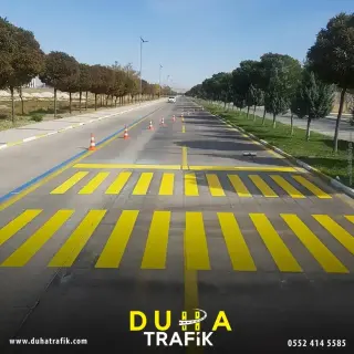 Otopark Çizgi Boyama — Foto Galeri — Duha Trafik | Otopark Çizgileri ve Zemin Boyama Hizmetleri