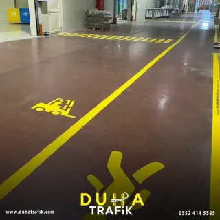 Epoksi Zemin Boyama Hizmeti — Hizmetler — Duha Trafik | Otopark Çizgileri ve Zemin Boyama Hizmetleri